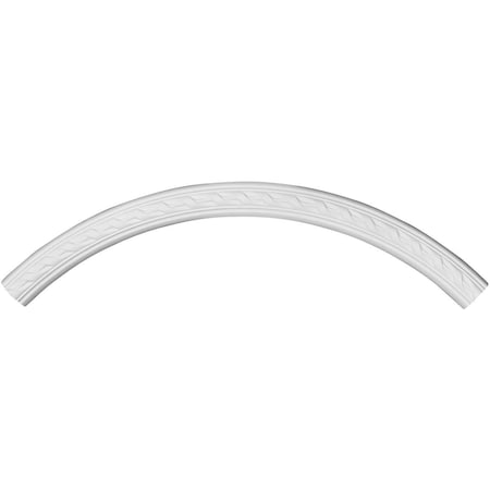 Ekena Millwork 39 3/8"OD x 35 1/2"ID x 2"W x 7/8"P Medway Ceiling Ring (1/4 of complete circle) CR39ME